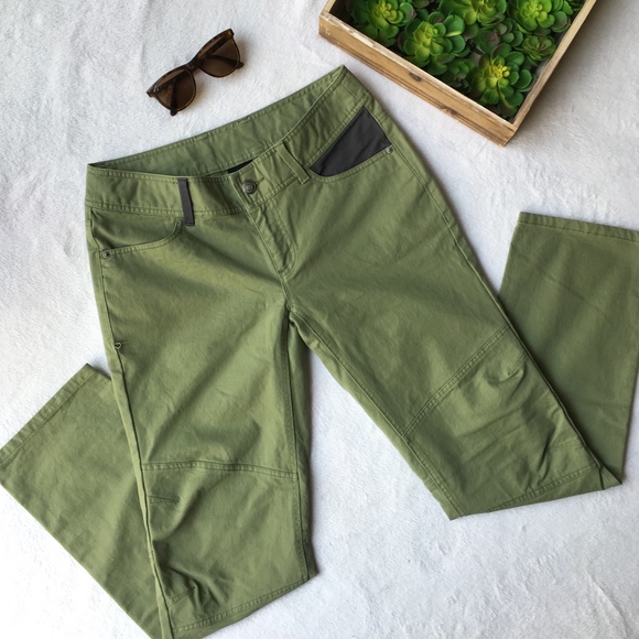 Marmot Pants - Marmot Seneca twill outdoor green hiking pants